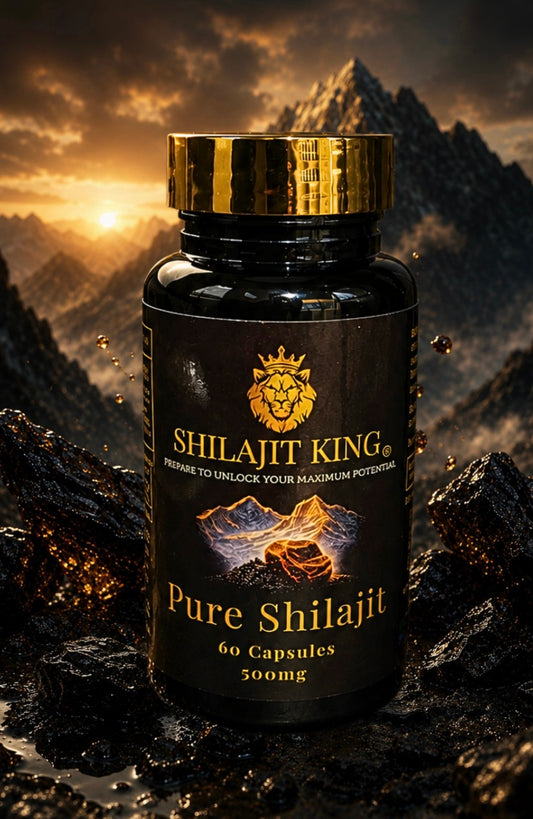 Pure Shilajit Capsules 500mg (60pcs)