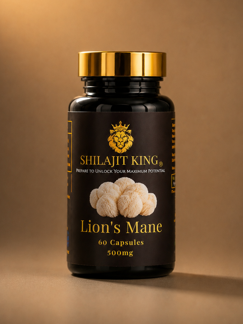 Lion’s Mane Mushroom Capsules 500mg – 60 Count